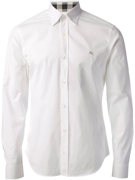 burberry military blouse white silver|burberry clothing for men.